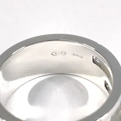 Pre-owned Gucci Silver Silver 925 Band Ring ()