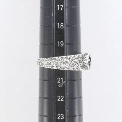 Pre-owned Gucci Silver Silver 925 Band Ring ()