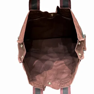 Pre-owned Hermes Black Canvas Tote Bag ()