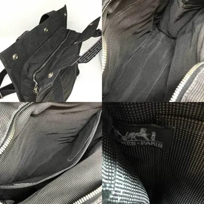 Pre-owned Hermes Gray Canvas Backpack ()