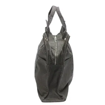 Pre-owned Hermes Gray Canvas Tote Bag ()