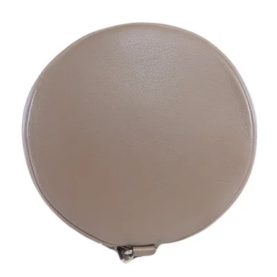 Pre-owned Hermes Gray Leather Tote Bag ()