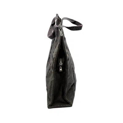 Pre-owned Hermes Her Line Gray Canvas Tote Bag ()