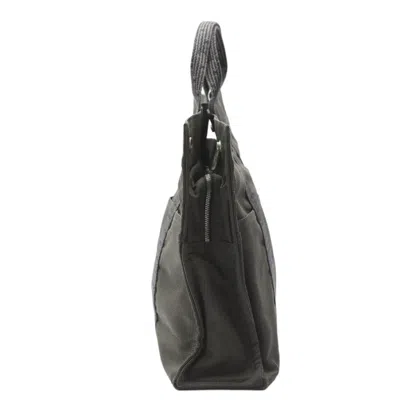 Pre-owned Hermes Her Line Gray Canvas Tote Bag ()