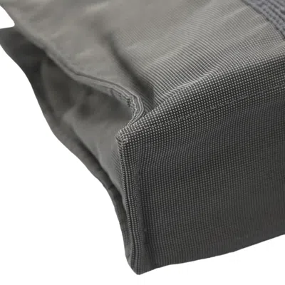 Pre-owned Hermes Her Line Gray Canvas Tote Bag ()
