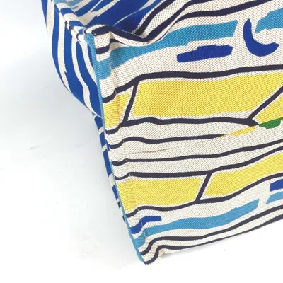 Pre-owned Hermes Multi-color Canvas Beach Bag Shoulder Bag ()
