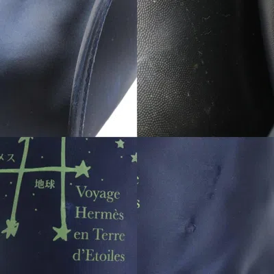Pre-owned Hermes Navy Nylon Backpack ()