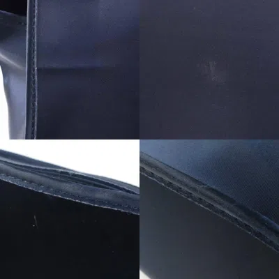 Pre-owned Hermes Navy Nylon Backpack ()