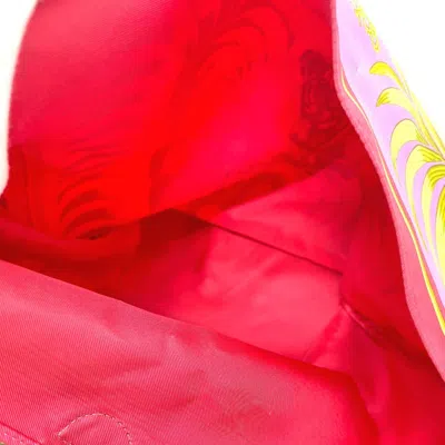 Pre-owned Hermes Pink Cloth Shoulder Bag ()