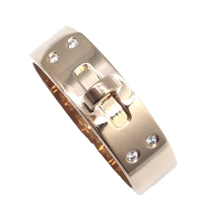 Pre-owned Hermes Pink Gold Pink Gold (18k) Anniversary Ring ()
