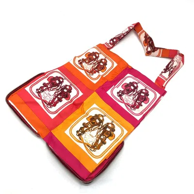 Pre-owned Hermes Red Leather Tote Bag ()