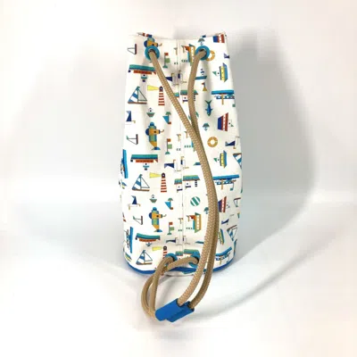 Pre-owned Hermes White Cotton Shoulder Bag ()