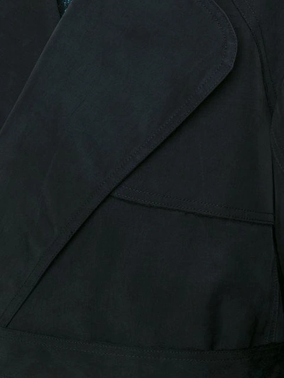 Shop Ellery Cropped Jacket In Black