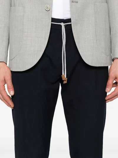 Shop Eleventy Pleated Trousers