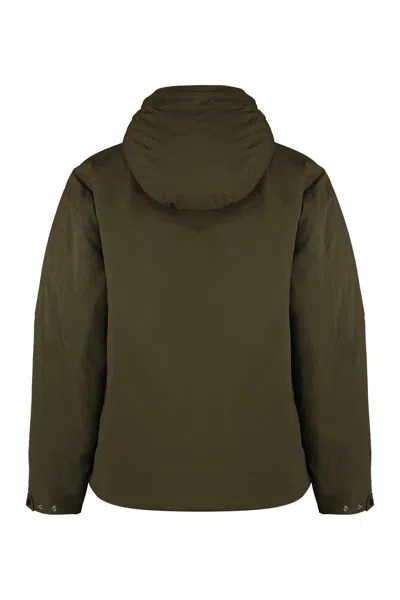 C.p. Company C.p. Shell-r Hooded Jacket In Green