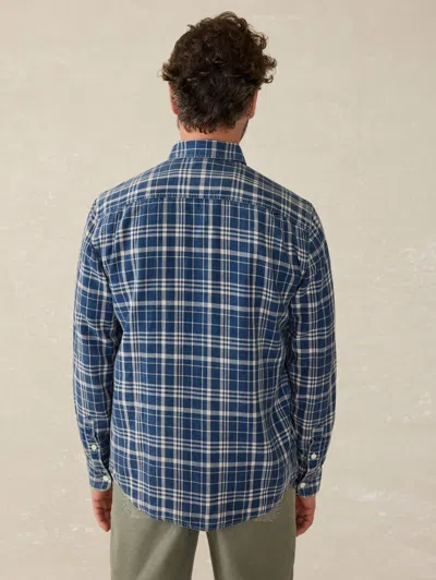 Faherty The Tried And True Chambray Workshirt In Bar Harbor Plaid