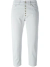 DONDUP Dondup Surie Trousers,P976.GS023D.PTD903WHITE