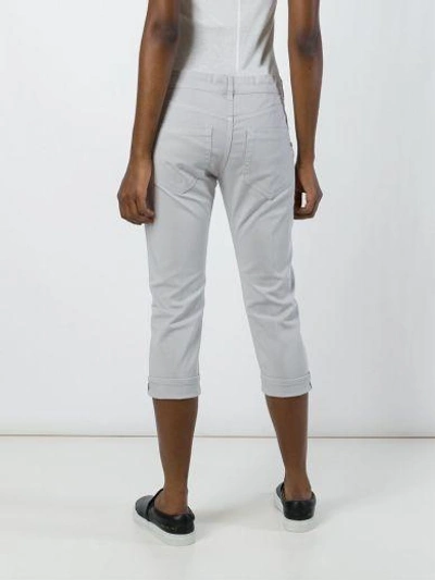 Shop Dondup Surie Trousers In White