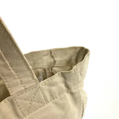 Pre-owned Louis Vuitton Beige Canvas Handbag Tote Bag ()