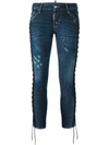 Dsquared2 'deana' Lace Effect Jeans