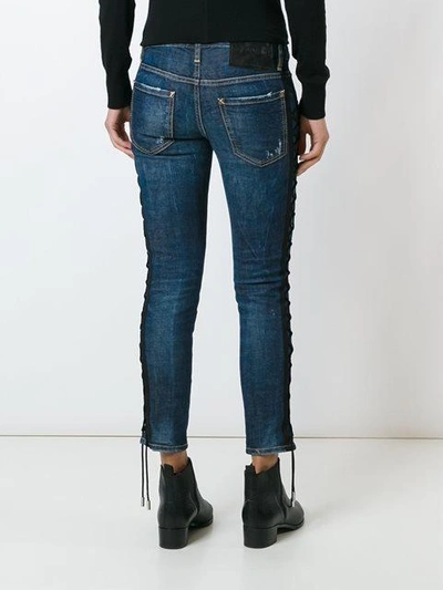 Dsquared2 'deana' Lace Effect Jeans