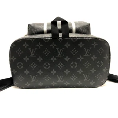 Pre-owned Louis Vuitton Black Backpack ()