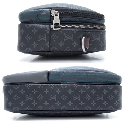 Pre-owned Louis Vuitton Black Canvas Leather Shoulder Bag ()