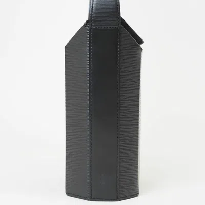 Pre-owned Louis Vuitton Black Epi Leather Handbag Shoulder Bag ()