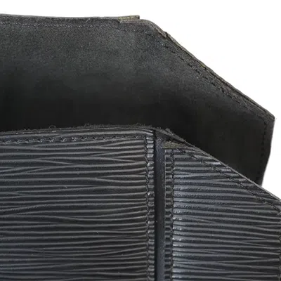 Pre-owned Louis Vuitton Black Epi Leather Handbag Shoulder Bag ()
