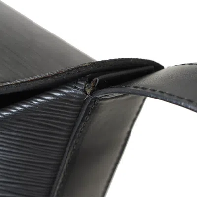 Pre-owned Louis Vuitton Black Epi Leather Handbag Shoulder Bag ()
