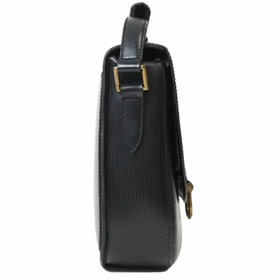 Pre-owned Louis Vuitton Black Epi Leather Pochette Shoulder Bag ()
