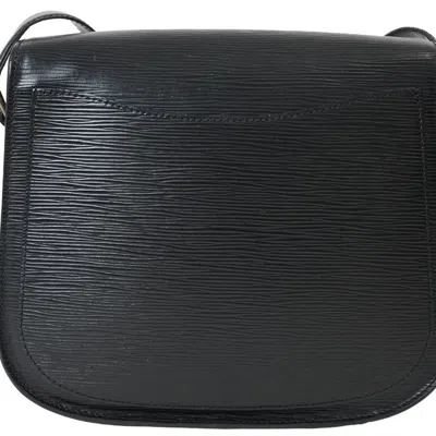 Pre-owned Louis Vuitton Black Epi Leather Pochette Shoulder Bag ()