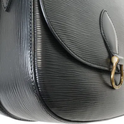 Pre-owned Louis Vuitton Black Epi Leather Pochette Shoulder Bag ()