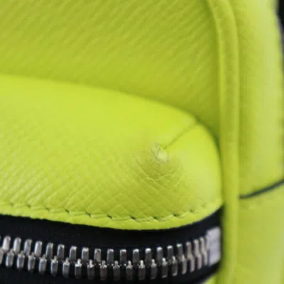 Pre-owned Louis Vuitton Black Jaune Yellow Taigarama Fanny Pack Sling Bag () In Black, Jaune, Yellow