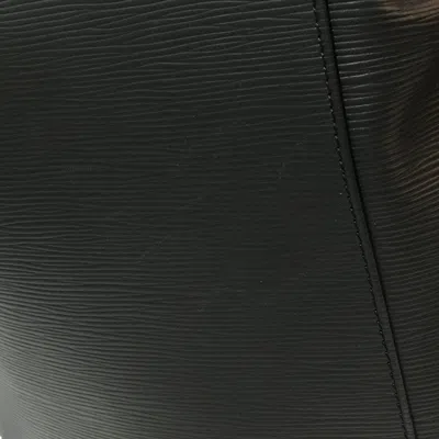 Pre-owned Louis Vuitton Black Leather Backpack ()