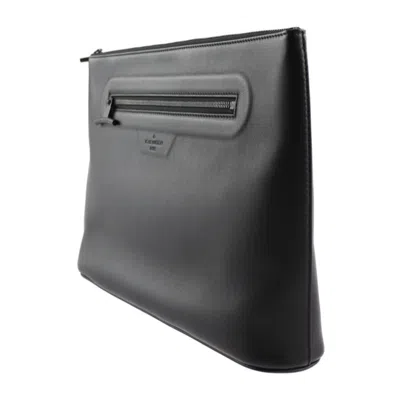 Pre-owned Louis Vuitton Black Leather Clutch Bag ()