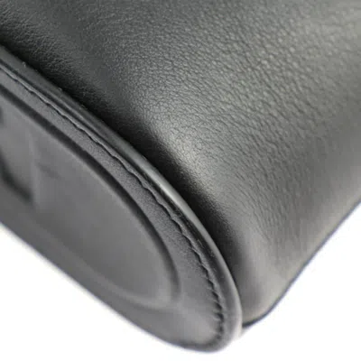 Pre-owned Louis Vuitton Black Leather Clutch Bag ()