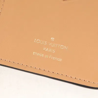 Pre-owned Louis Vuitton Black Leather Long Wallet (bi-fold) ()