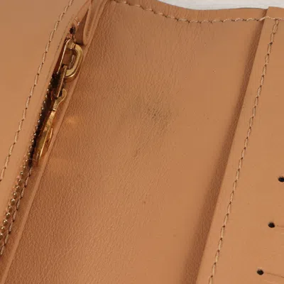 Pre-owned Louis Vuitton Black Leather Long Wallet (bi-fold) ()