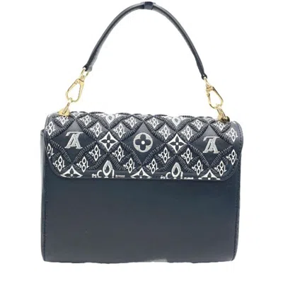 Pre-owned Louis Vuitton Black Leather Shoulder Bag ()