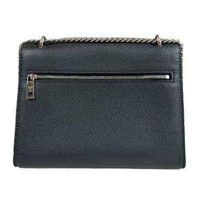 Pre-owned Louis Vuitton Black Leather Shoulder Bag ()