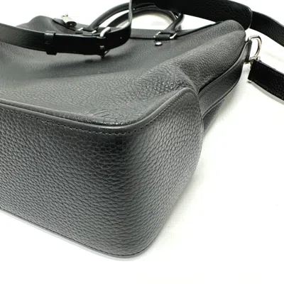 Pre-owned Louis Vuitton Black Leather Tote Bag ()