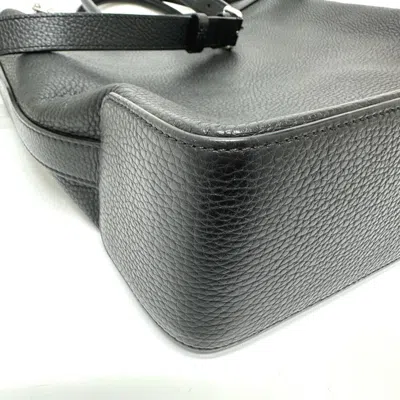 Pre-owned Louis Vuitton Black Leather Tote Bag ()