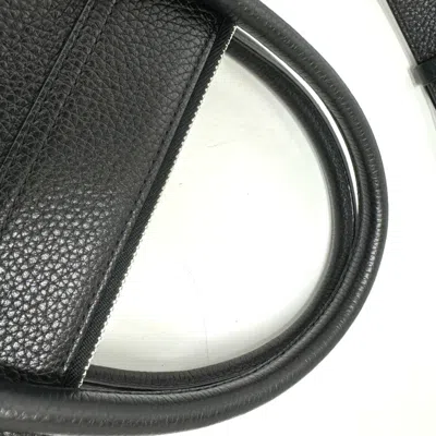 Pre-owned Louis Vuitton Black Leather Tote Bag ()
