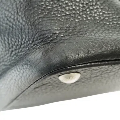 Pre-owned Louis Vuitton Black Leather Tote Bag ()