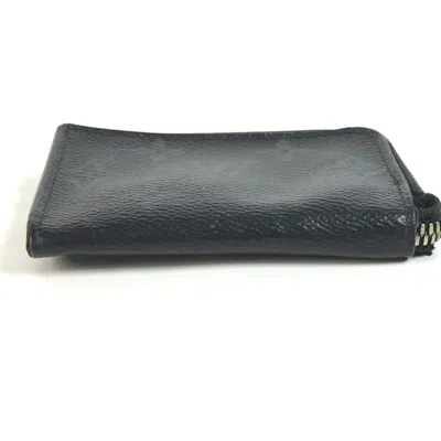 Pre-owned Louis Vuitton Black Monogram Eclipse Coin Purse/coin Case ()