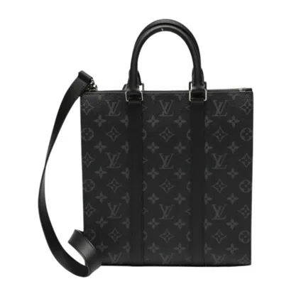 Pre-owned Louis Vuitton Black Monogram Eclipse Monogram Eclipse Tote Bag () In Black, Monogram Eclipse