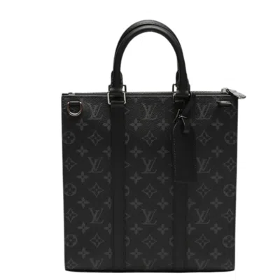 Pre-owned Louis Vuitton Black Monogram Eclipse Monogram Eclipse Tote Bag () In Black, Monogram Eclipse