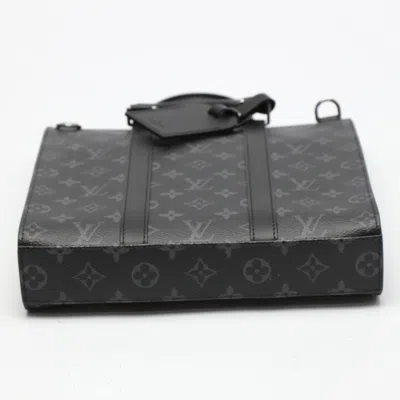 Pre-owned Louis Vuitton Black Monogram Eclipse Monogram Eclipse Tote Bag () In Black, Monogram Eclipse