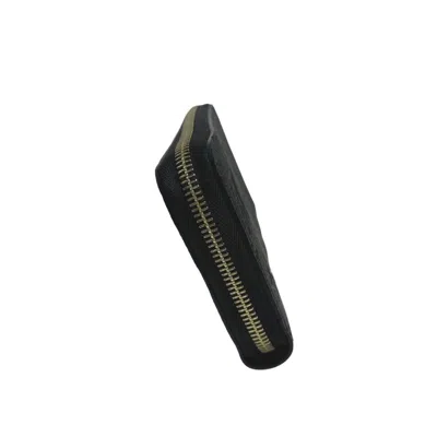Pre-owned Louis Vuitton Black Monogram Empreinte Long Wallet (bi-fold) ()